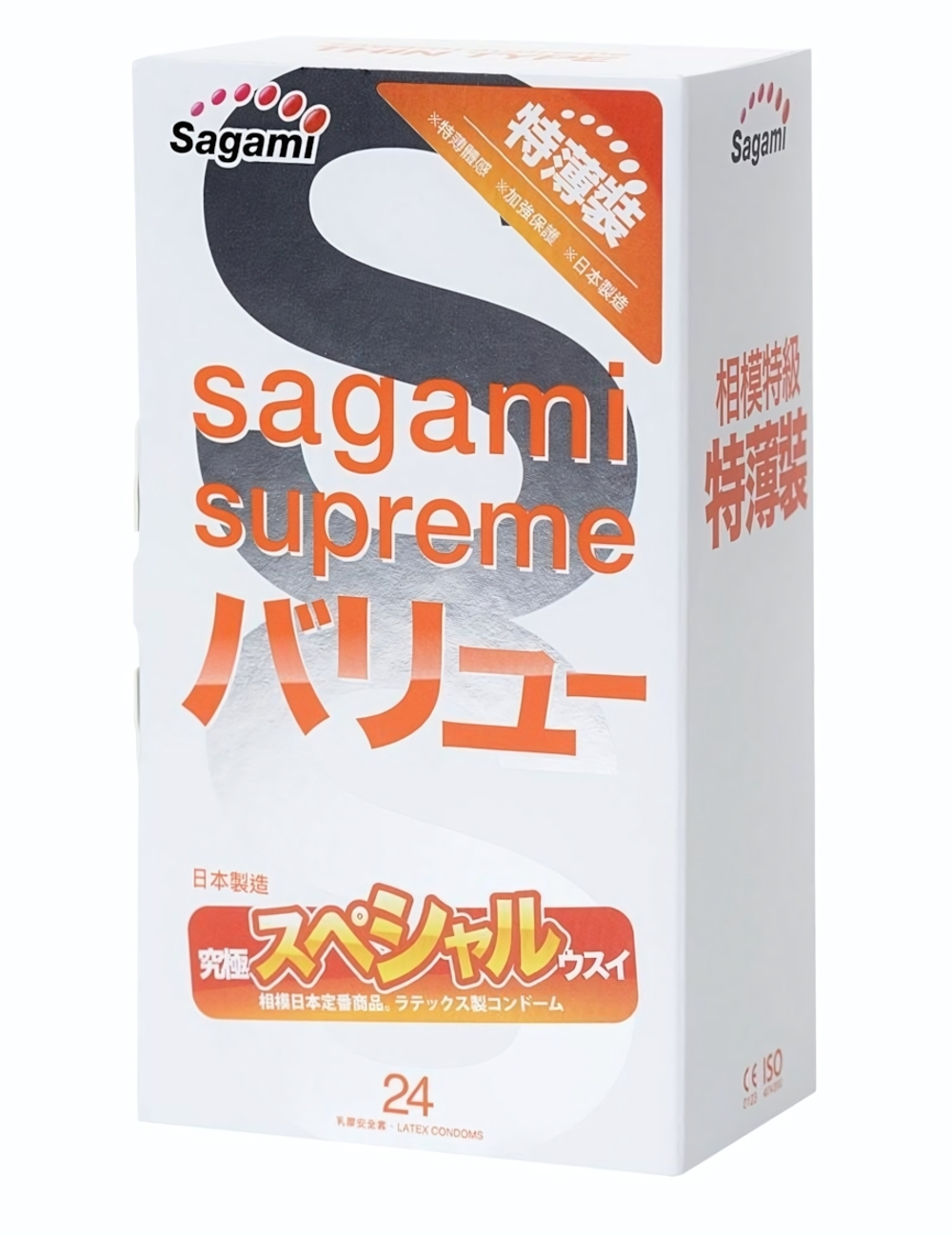 Ультратонкие презервативы Sagami Xtreme Superthin - 24 шт. (Цвет: прозрачный)