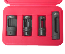 Набор головок для снятия датчика кислорода 4 предмета в кейсе JTC