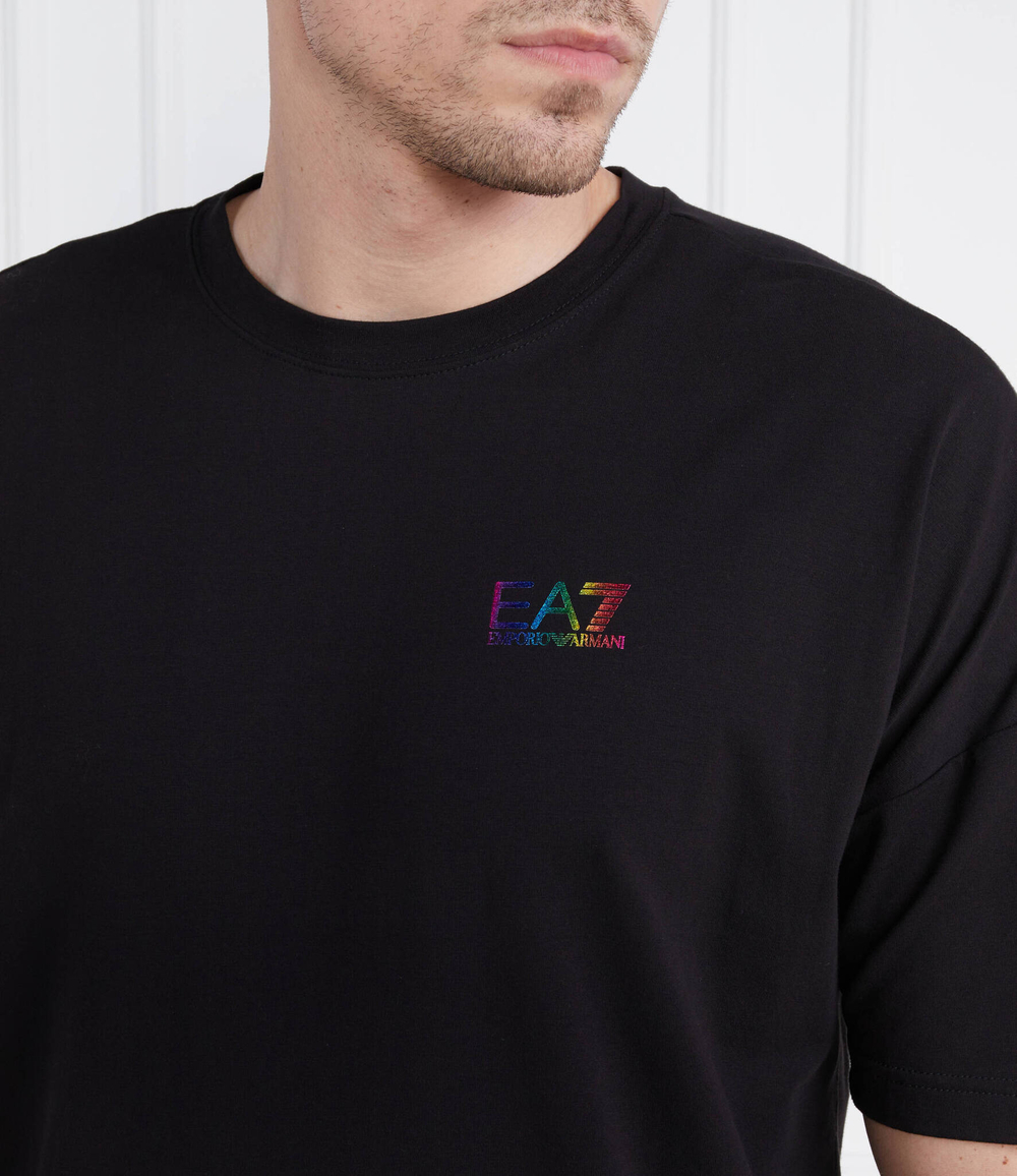 футболка EA7 - черный(3RPT12 PJLBZ)