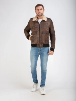 Дубленка мужская натуральная Турция