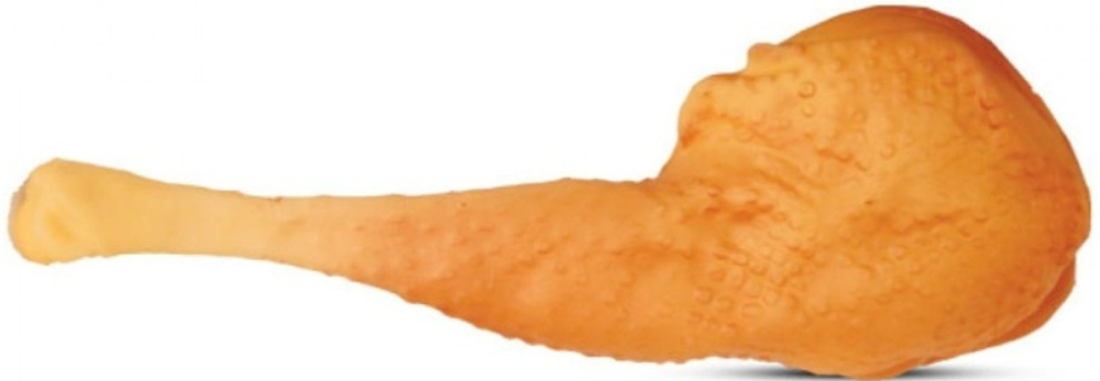 Игрушка для собак из винила "Куриная ножка", 160мм