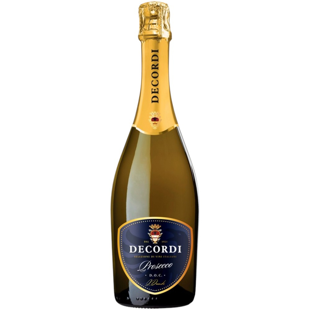 Игристое вино Decordi Prosecco DOC Spumante Brut 0,75 л.