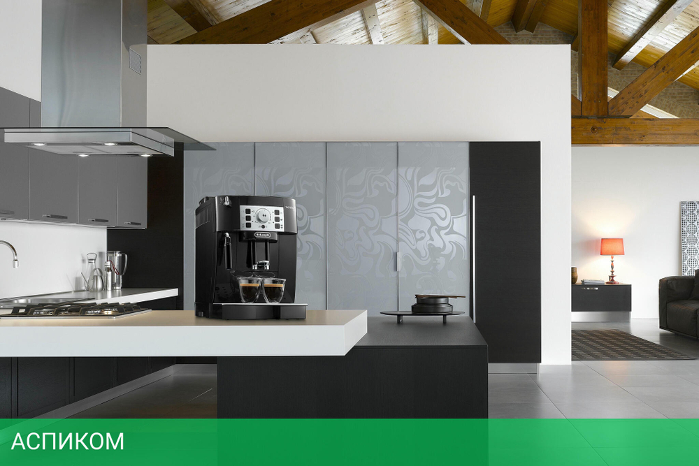 Кофемашина Delonghi Magnifica черный (ECAM22.110B)