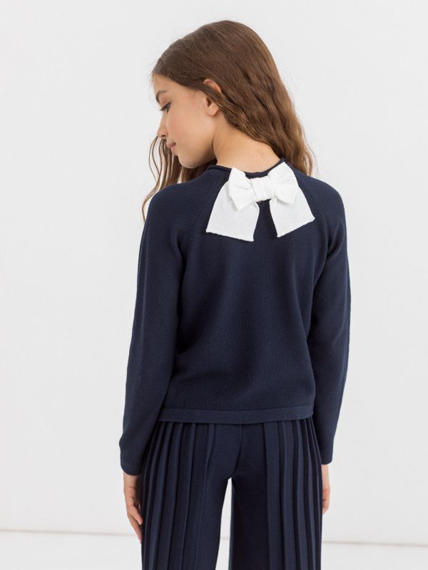 Джемпер синий для девочки арт. АТ824