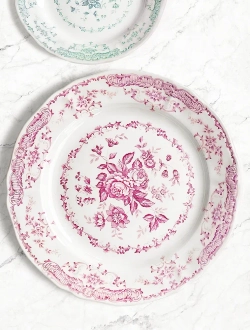 Блюдо круглое Bitossi Home Pink Rose (30.9 см)