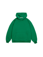Худи оверсайз без начеса (зеленый)