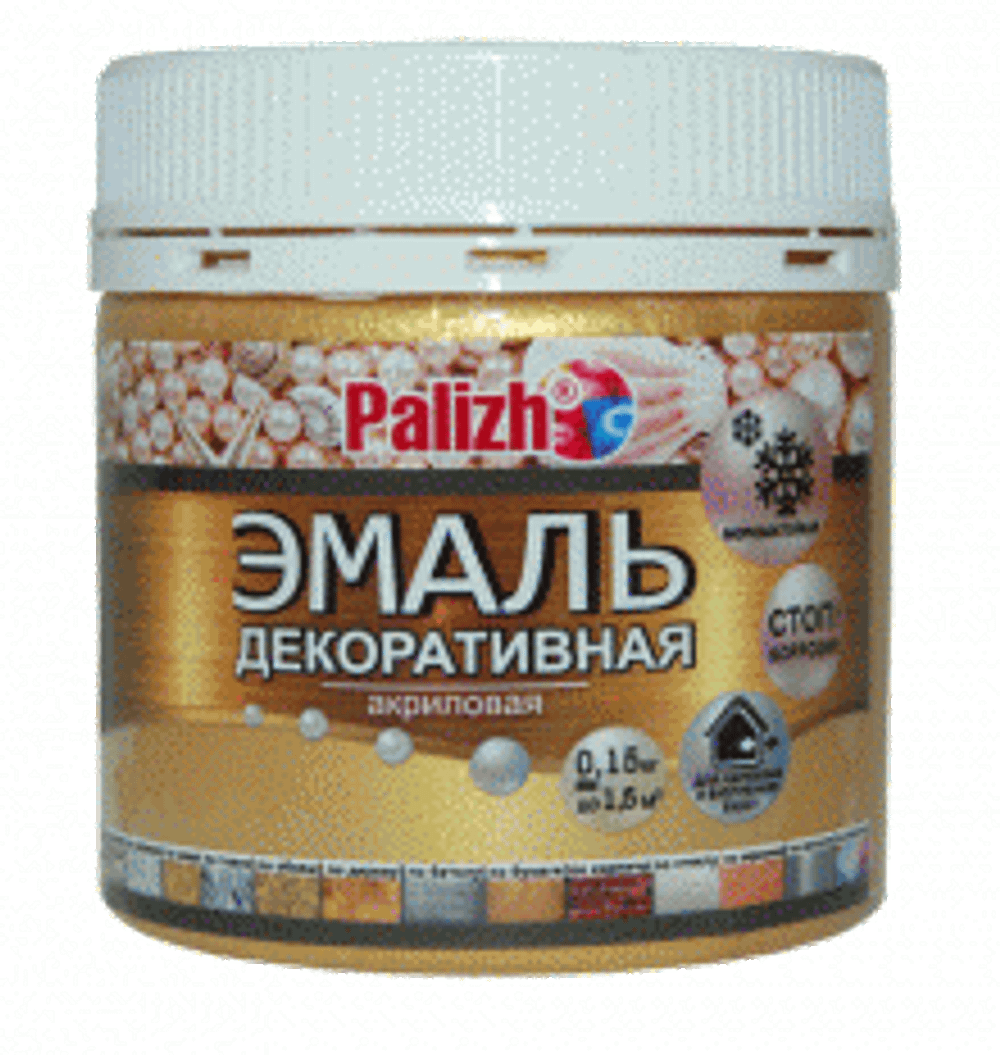 Эмаль декоративная акрил. №95 "ПалИж" 0,15кг  золото