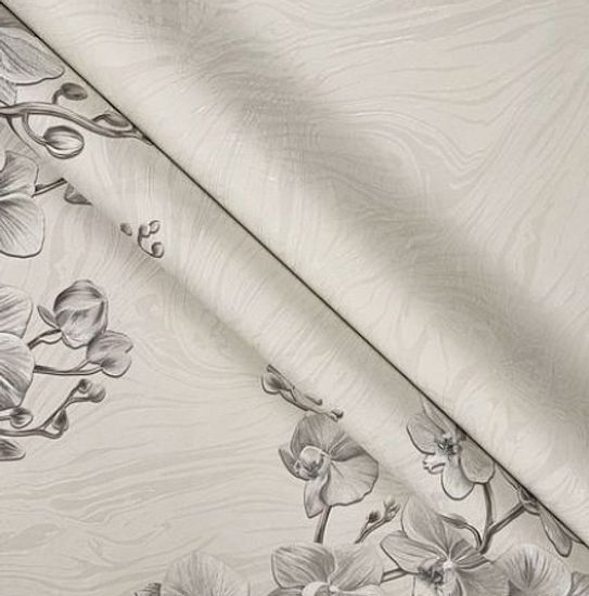 Обои гор.тисн.на флиз. осн 1,06х10 Орхидея жемчуг фон 4268-1