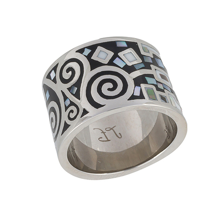 Кольцо Fiore Luna KR01319-6/10 BW/S