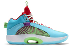 Jordan Air Jordan 35 WIP PF "Greatest Gift" Wear-Resistant Skid-Proof Basketball Shoes Men's Teal Red