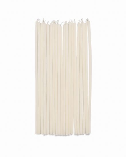 Набор Solvin из 20 бежевых свечей