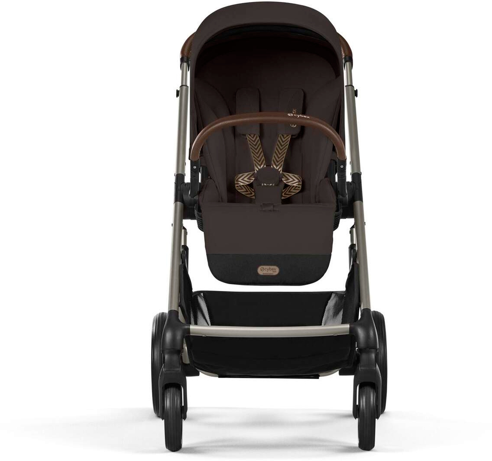 Cybex Детская коляска Balios S Lux BLK 2 в 1 цвет Chocolate Brown