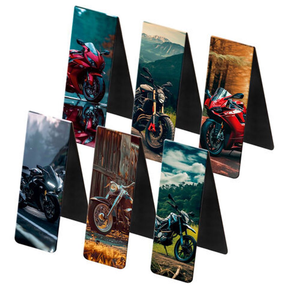 Закладки для книг МАГНИТНЫЕ, "BOYS", комплект 12 штук, 60x20 мм, FUNSTER (ФАНСТЕР), 116656