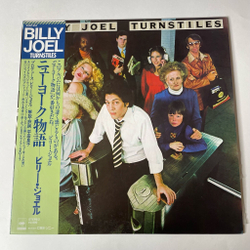 Винтажная виниловая пластинка LP Billy Joel Turnstiles (Japan 1978) (Obi) New York State Of Mind