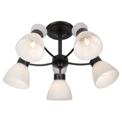 Люстра Rivoli Aemilia 9185-305 5хЕ27 60 Вт модерн | Лайт