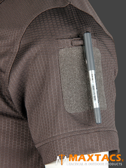 Тактическое поло Maxtacs (Gongtex) Performance Polo Shirt. Чёрный