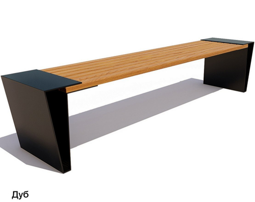 Скамейка уличная Мегаполис, Сосна