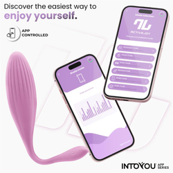 INTOYOU - Интерактивное виброяйцо с функцией вращения