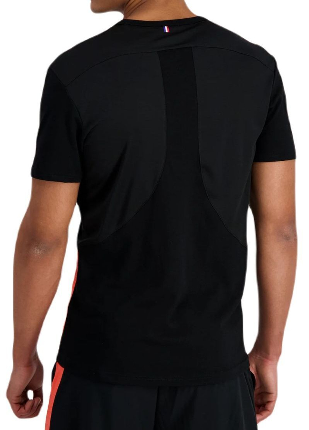 Мужская теннисная футболка Le Coq Sportif Training T-Shirt Short Sleeve N°1 - черный