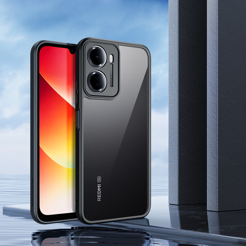 Чехол прозрачный противоударный для Xiaomi Redmi 15a 5G, серия Aimo Series от Dux Ducis