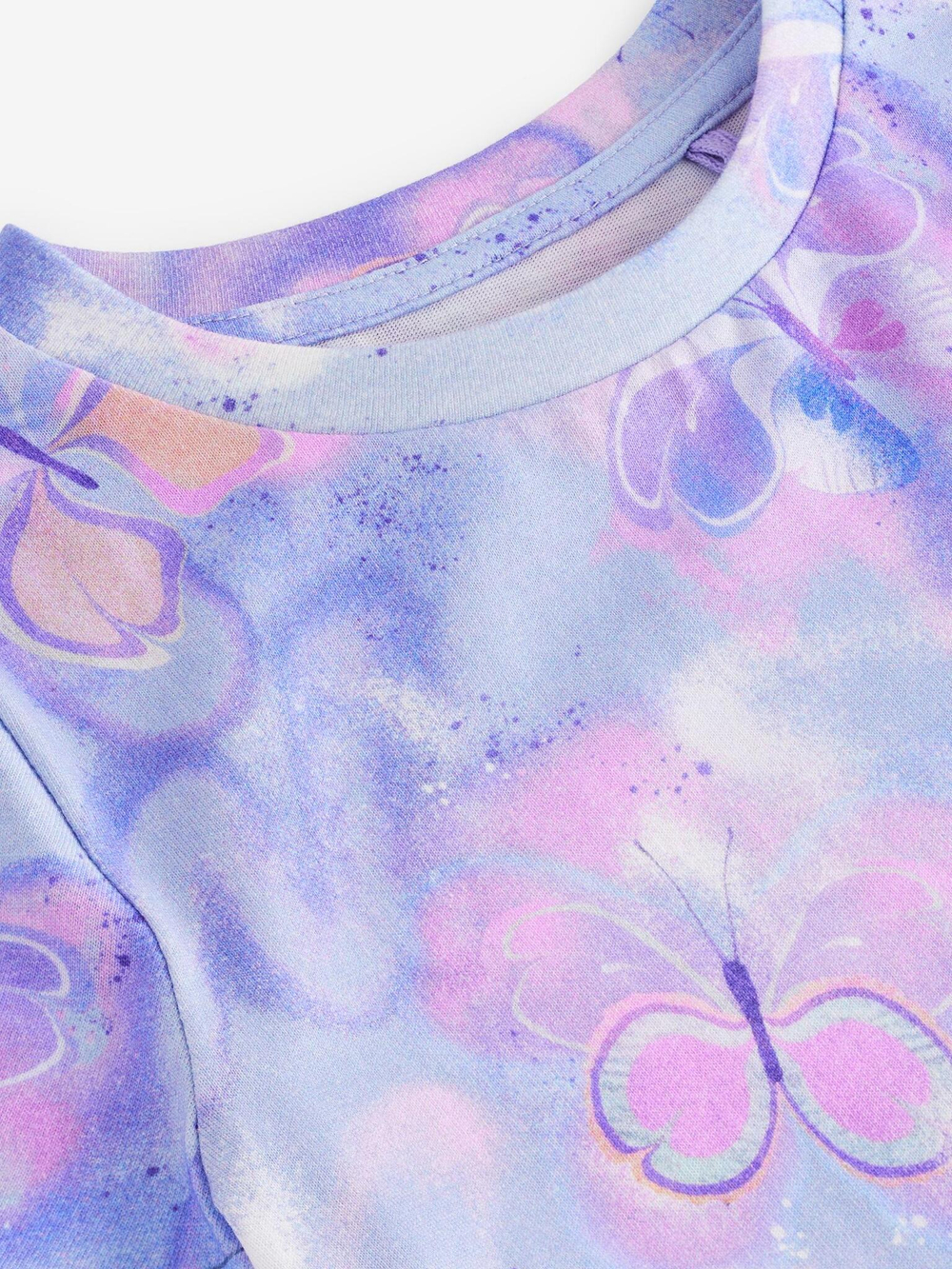 Футболка для девочки Next E44-326, Сиреневый