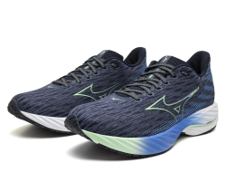 Кроссовки для бега мужские Mizuno Wave Rider 28 Сине-Зеленые