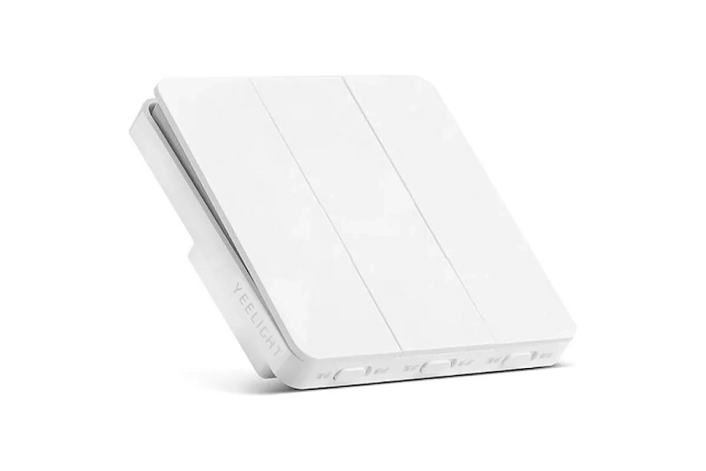 Тройной настенный выключатель YEELIGHT Flex Switch WHITE YLKG14YL