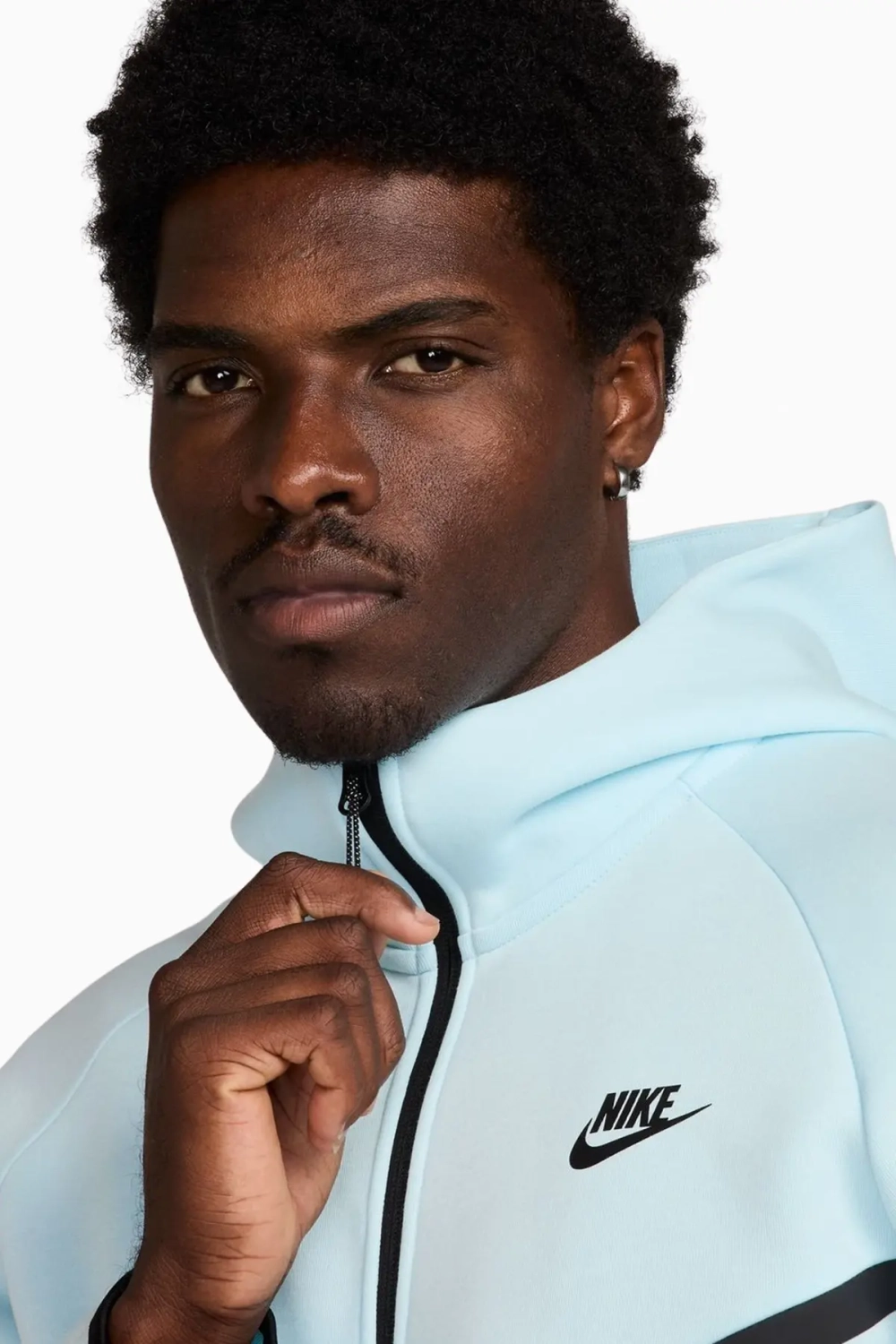 Кофта Nike Sportswear Tech Fleece Windrunner - голубой