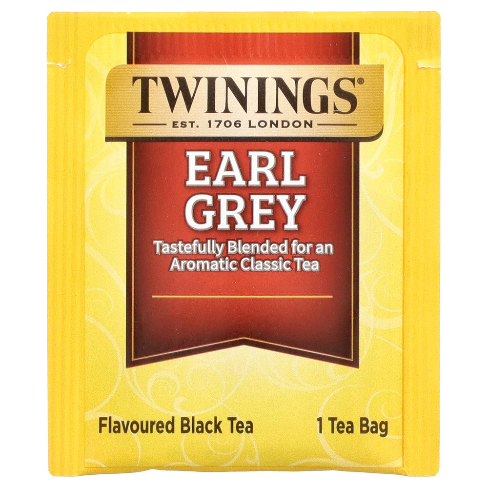 Twinings, Классический чай "Эрл Грей", 25 пакетиков, 1.76 унций (50 г)