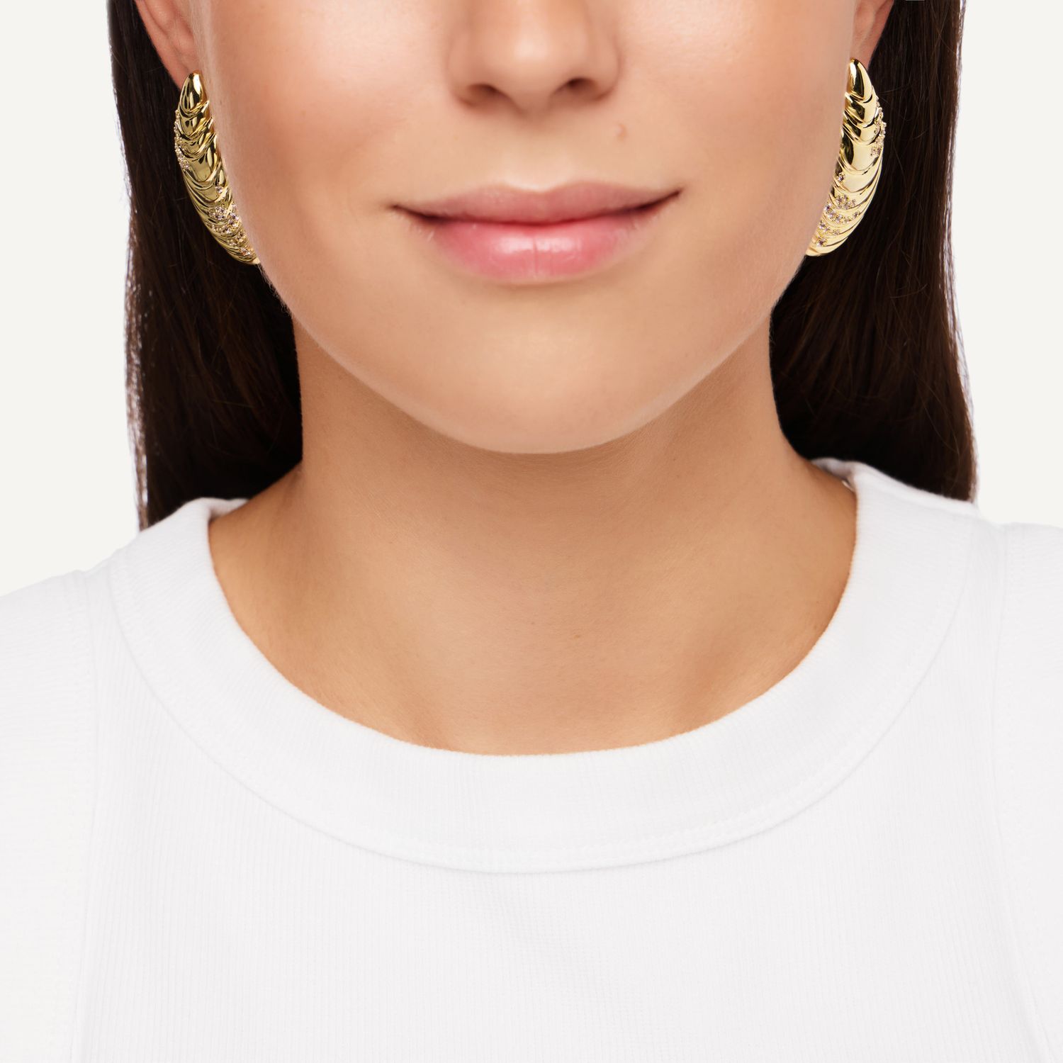 Серьги Mermaid Earrings - Gold
