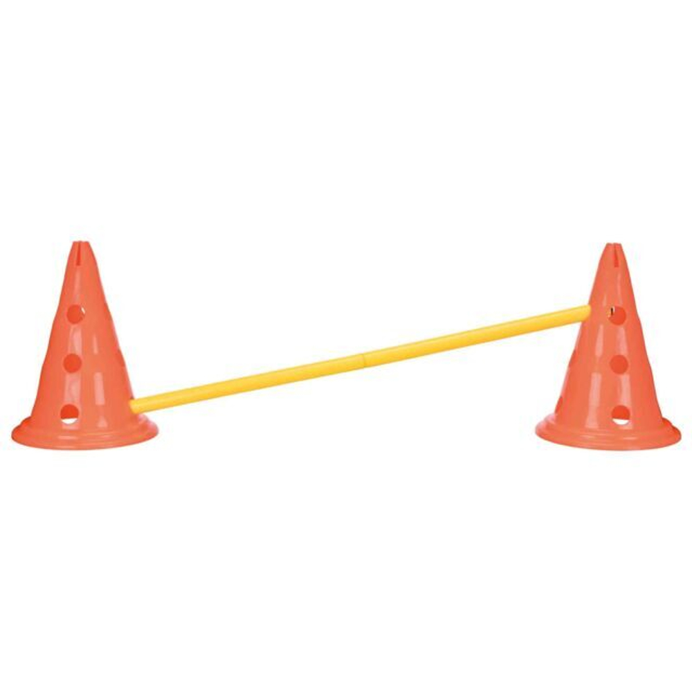 Набор препятствий для аджилити Dog Activity, 6 конусов, 3 рейки, ф 23 × 30 см/ 78 см, Trixie