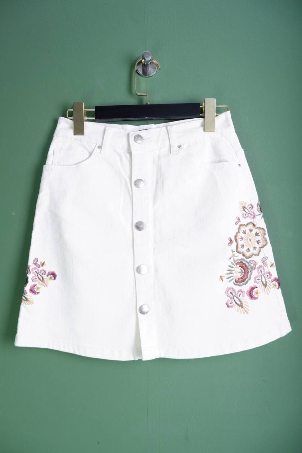 Юбка Tintoretto джинсовая, маркировка 36, визуально 42 размер