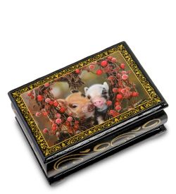 Народные промыслы ШК-11/10-A Шкатулка в технике декупаж (6х9х4)