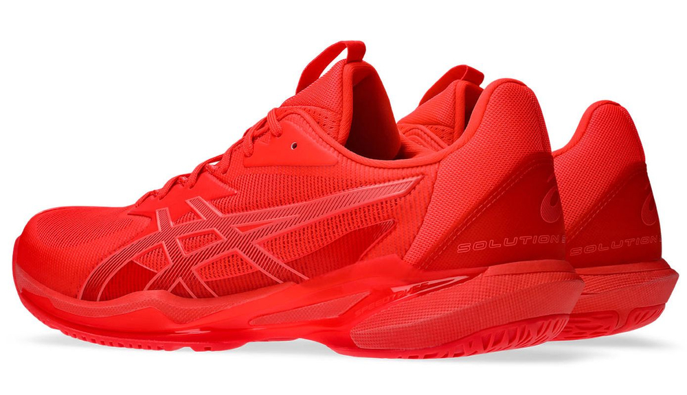 Мужские кроссовки теннисные Asics Solution Speed FF 3 - flash red/blazing coral