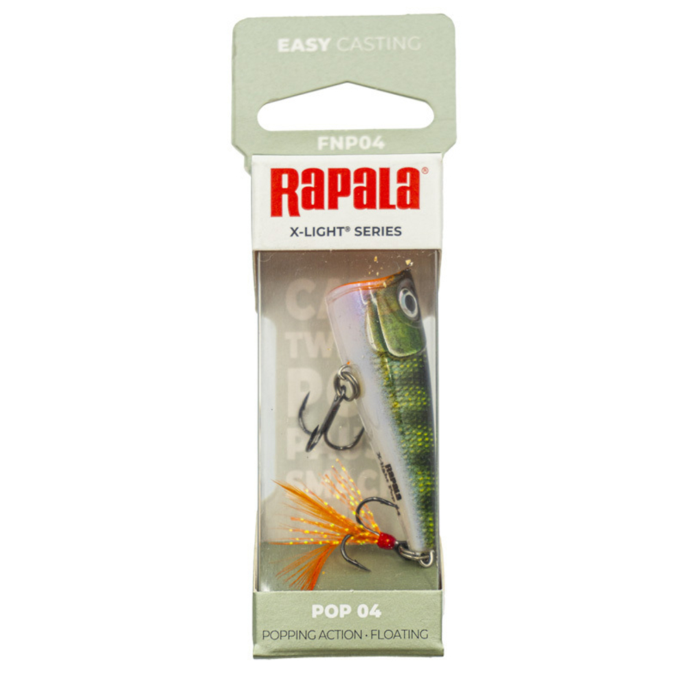 Воблер RAPALA X-Light Pop FNP04 / 4 см, 4.5 г, цвет PEL