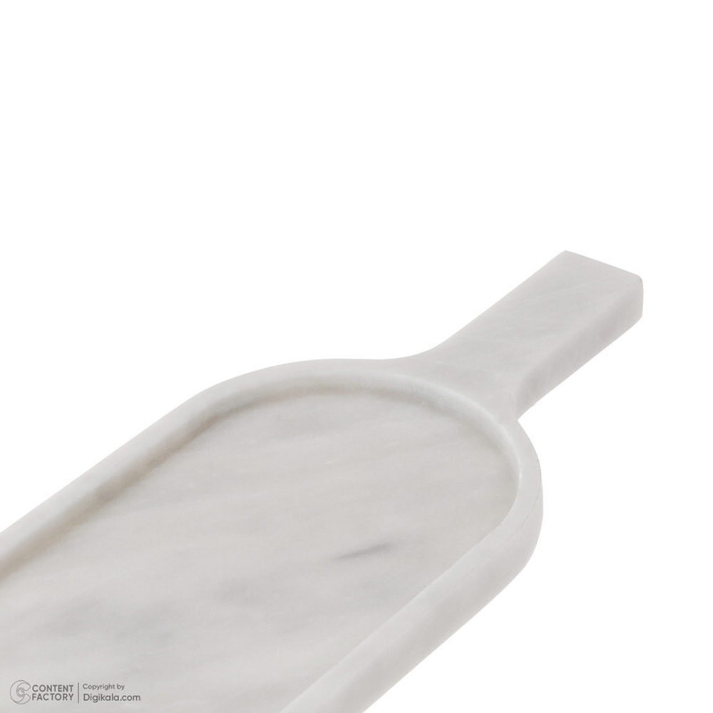 Поднос из натурального камня Azna Crystal White Marble код 8-3 237 для сервировки и подачи Иран