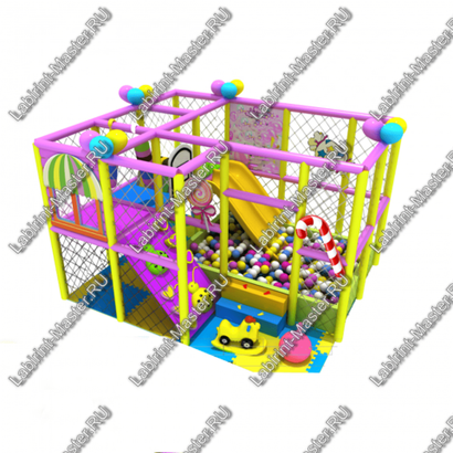 Детский игровой лабиринт "Сладкие конфетки"