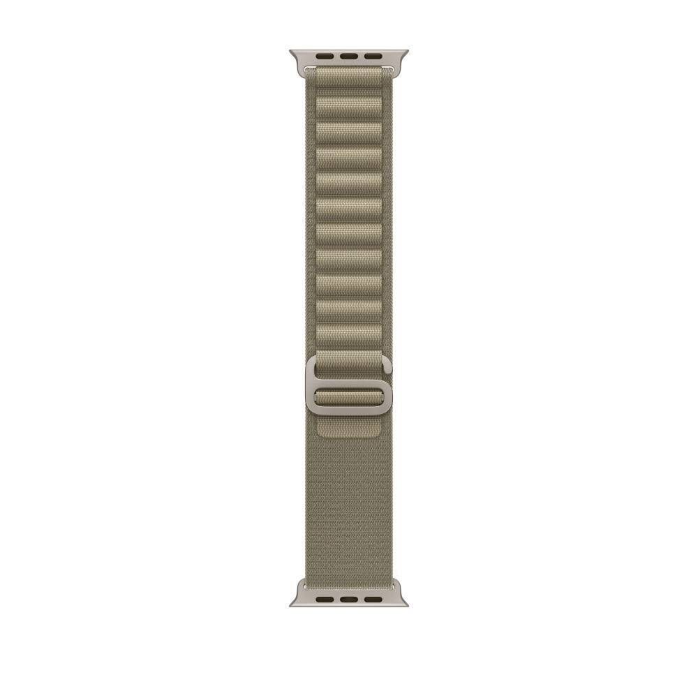 Браслет Apple Alpine Оливкового цвета для Apple Watch 44, 45 мм, Ultra и Ultra 2 (дизайн 2023)