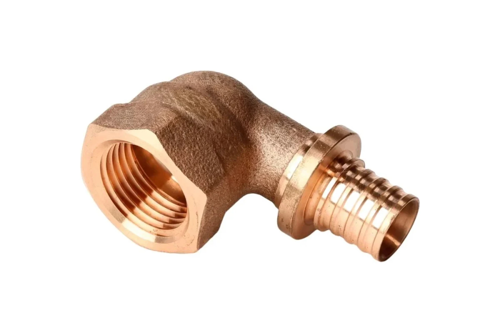 Угол надвижной В бронза Rehau (Рехау) 16x3/4" RX+