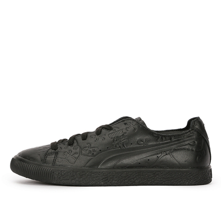 Кеды PUMA Clyde Raw SM Black-Puma B