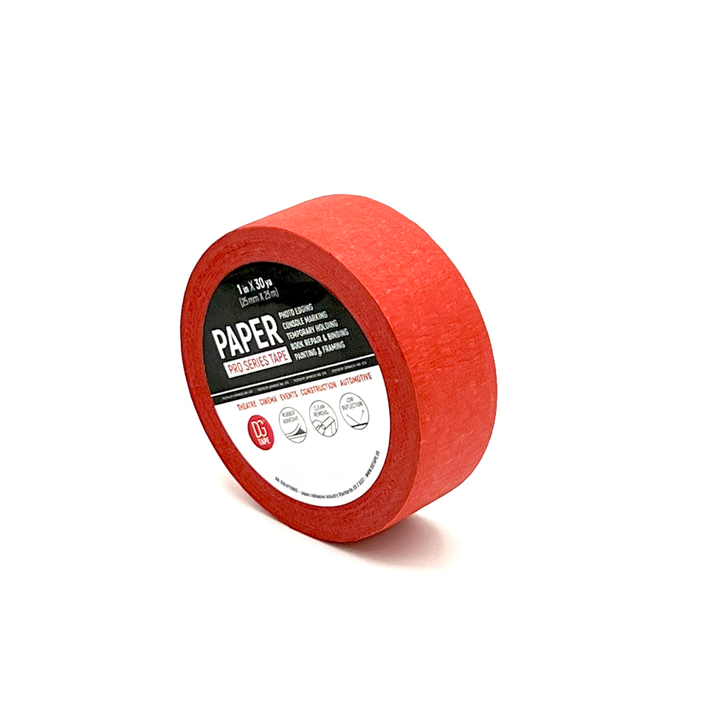 Masking Tape Regular - клейкая лента бумажная цвет красный 25мм х 23метров NEW