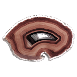 Срез агат красно-бурый 58.0гр.