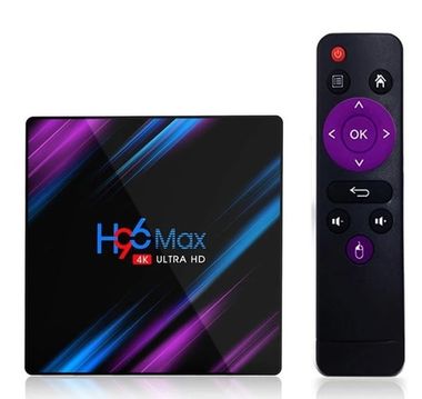 Смарт ТВ приставка OneTech H96 Max RK3318 4K ULTRA HD TV BOX 4/32 Гб Андроид 10.0