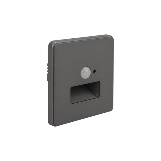 Подсветка настенная ROUND для ног с/у титан KRANZ