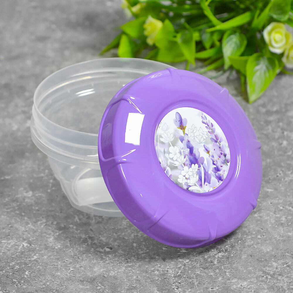 Банка для хранения продуктов 0,3л "Lavender"