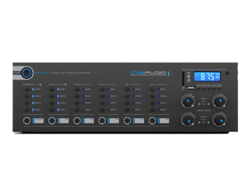 CVGAUDIO PTM-4240Dm профессиональный матричный 4-х зонный микшер-усилитель, мощность 4x240W/100V
