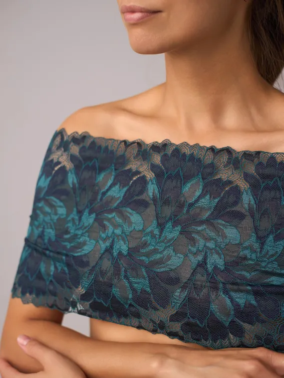 03-77 Кружево эластичное 23 см, сосна 1994