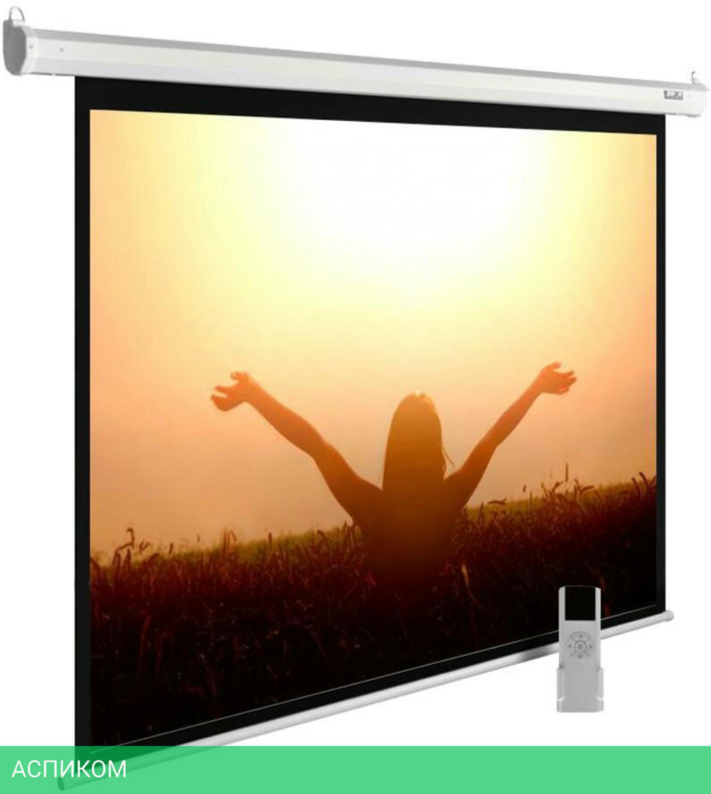 Проекционный экран Cactus MotoExpert белый (CS-PSME-220x165-WT)