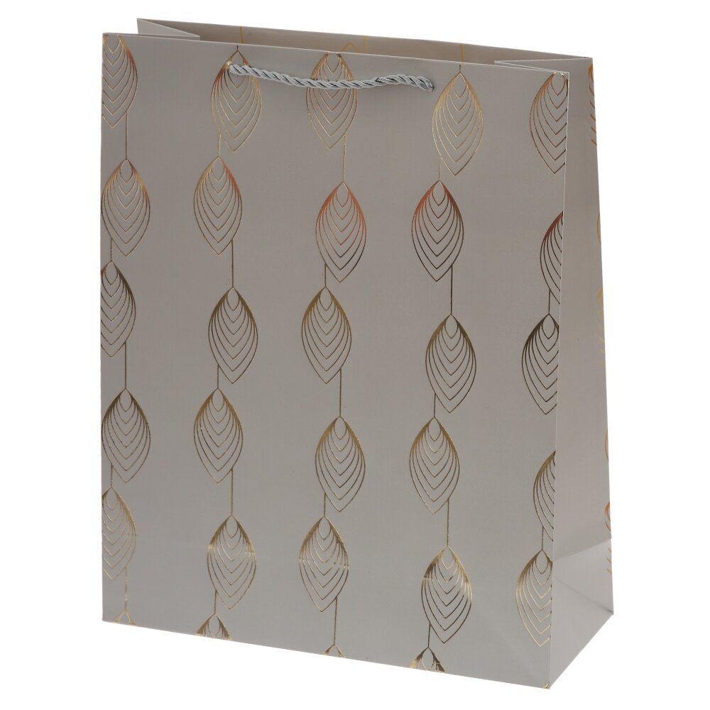 GAEM Пакет подарочный M (бумага 210г/м2, блок микс 12шт), L25,5 W10 H32 см, 4в.