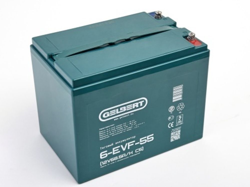 Тяговый аккумулятор Gelbert 6-EVF-80 (12V84A/H C5)